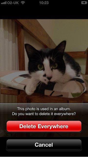<br><b>16. Hafzas dolan telefondan fotoraf silmek. </b></br>  Hafza dolu diyor...   <br>Sil oradan galerileri, oradan bir eyler sil...</br>
