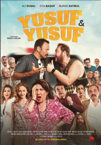 <p><b>Yusuf Yusuf</b></p>    <br>Ynetmen: Ersoy Gler</br>  <br>Oyuncular: Ali Sunal, Burak Satbol, Oya Baar</br>  <br>Tr Komedi</br>