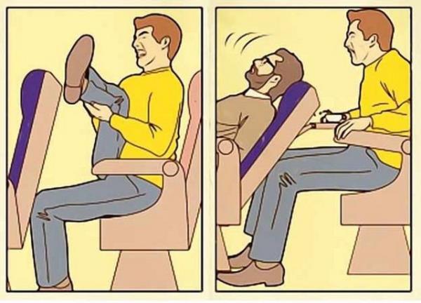 15. Uak ve otobs yolculuklar ksa koltuk aralklar yznden ikenceye dnr