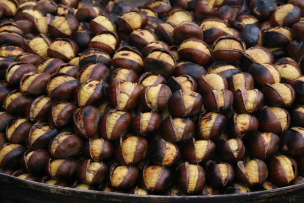 100 gr yenilebilir halanm kestane yaklak 120 kalori iken; ayn miktarda kavrulmu yani kestane kebab dediimiz ekliyle kestane; tam 200 kalori enerji vermektedir.