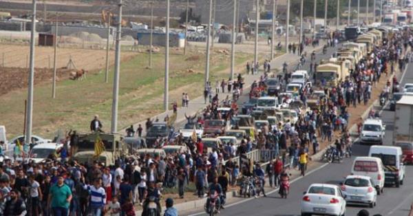 29-31 Ekim ? Pemerge Trkiye zerinden Kobani'ye geti