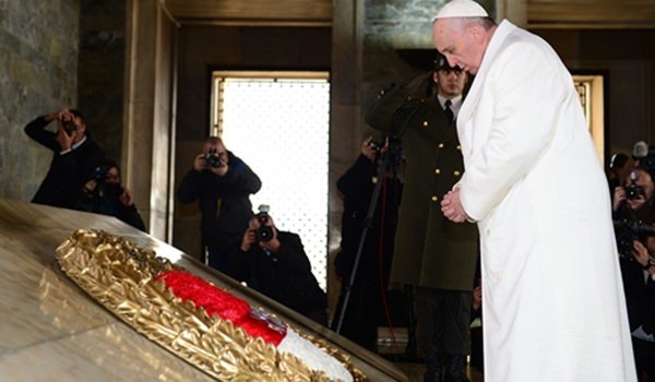 28-30 Kasm ? Papa Francis Trkiye'de