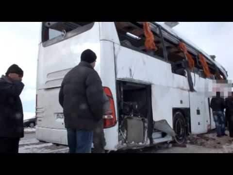 23 Ocak ? Kayseri'de otobs arampole utu: 21 l