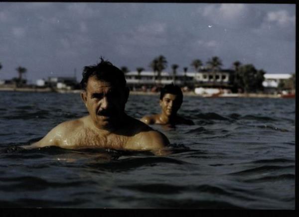 calan, am'da denize girerken ki fotoraflarndan bir kare..