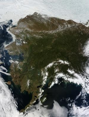 Alaska'nn bulutsuz grnd ender anlardan biri