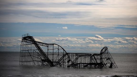 Atlantik'te Sandy'nin koparp gtrd Roller Coaster