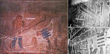 <p><b>MISIR'DAK AMPLLER</b></p>  Msr , Dendera 'daki Hathor tapnanda gze arpan ampuller. Bu ampuller kvrml kablolar ile bir jeneratre veya ama kapama dmesine baldrlar. Ampul eklindeki cismin iine bir ylan tasviri konulmu. Bu da ampuln iindeki ince teli gsteriyor olabilir.