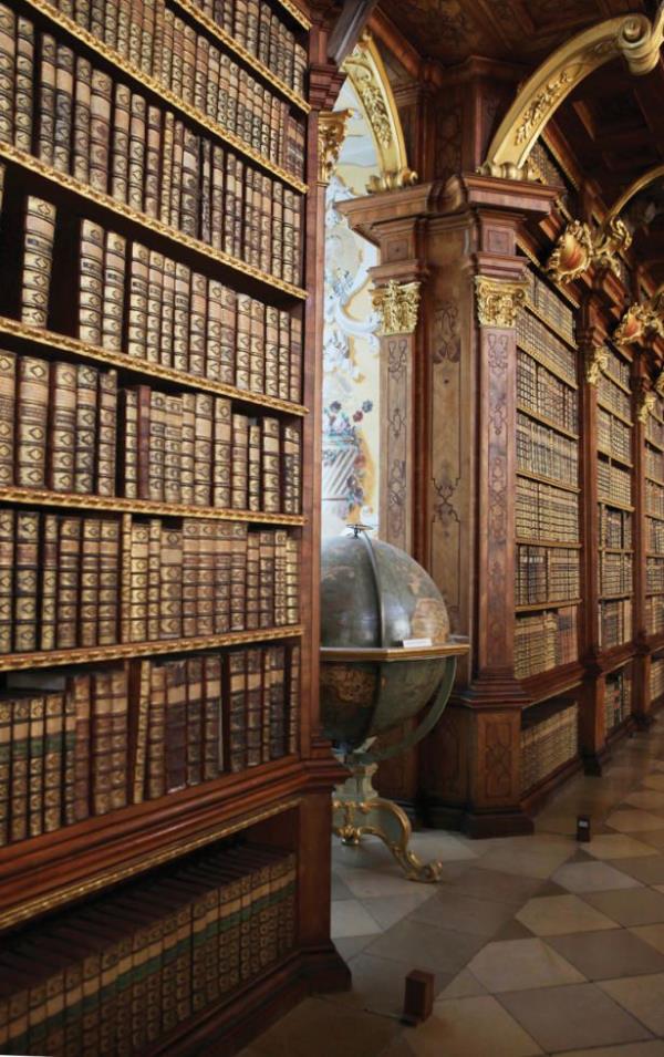 Melk Abbey Ktphanesi, Avusturya