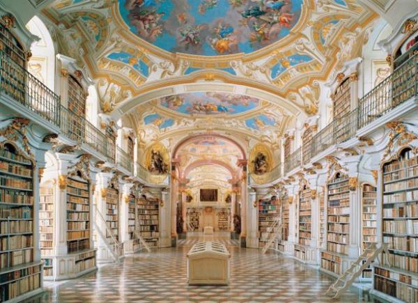 Admont Abbey Ktphanesi, Avusturya