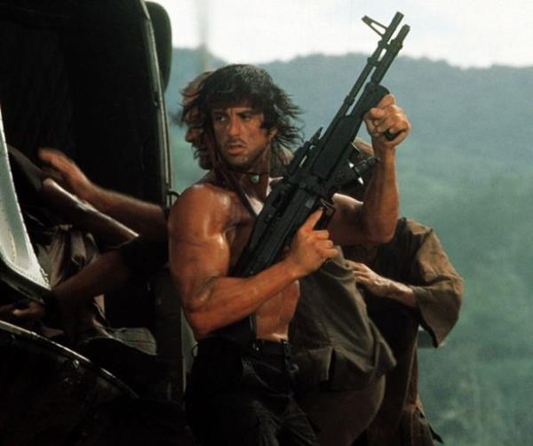 <br><b>JOHN RAMBO</b></br>  Aktr: Sylvester Stallone  <br>Film: The Rambo serisi (1982-2008)</br>