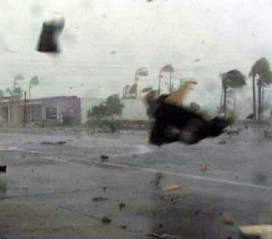 Fotoraf 2004 ylnda Florida'daki bir kasrgada ekildi.