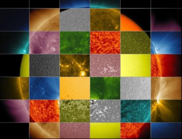 Gkyznde fazla bir zellii olmadan parlayan bir ate topu gibi grnse de, Gne aslnda ok gzel ve dinamik bir yldz.     Gneten yaylan n farkl dalga boylarnn incelenmesi, bu yldzn bilinmeyen farkl katmanlarn da ortaya karyor.