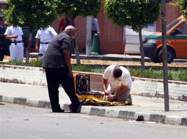 Kahire'de geen Haziran aynda da Cumhurbakanl Saray yaknlarndaki ifte patlamada iki bomba uzman lmt.