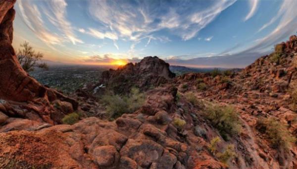 3. "Camelback," Camelback Mountain, Phoenix, Ariz.