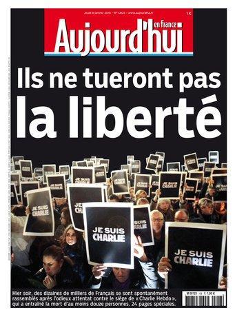 Aujourd'hui En France ise "zgrl ldremeyecekler" manetini att.