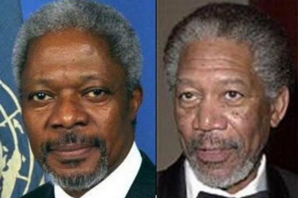 Kofi Annan - Morgan Freeman