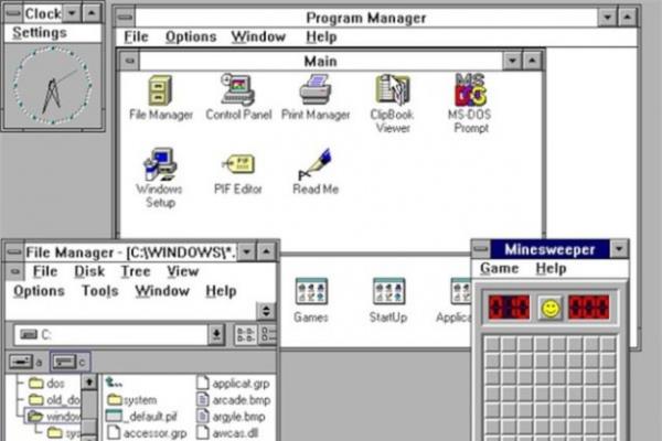 <br><b>Windows ekran </b></br>  1994'te herkes Windows PC kullanyordu. Windows ekranysa byleydi.