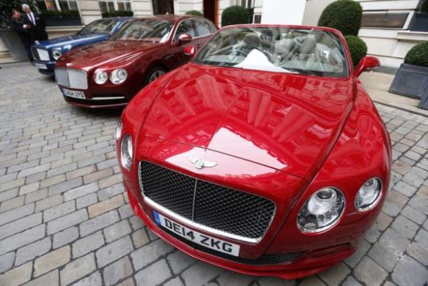 Bentley    <br>Markann 2014 ylnda satt adedi: 21</br>