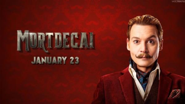 <br>3.  Kat Mortdecai / Mortdecai (2015)</br>  Vizyon Tarihi: 30 Ocak 2015