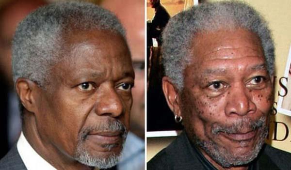 Kofi Anan - Morgan Freeman