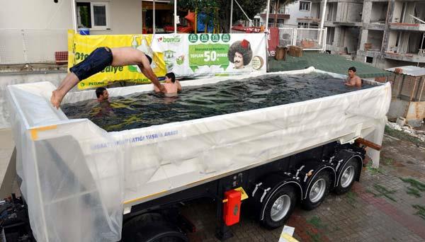 15. Acil durumlarda havuza dnebilen damper dzenei