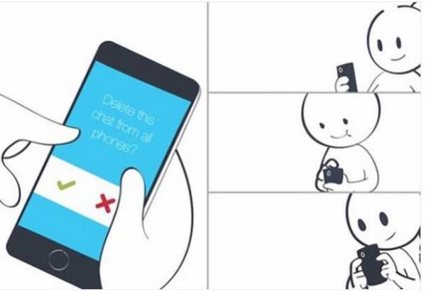 Strings'in benzeri dier uygulamalar ise gnderilerin kendini silmesi iin zaman ayarlamas yaplabilen Text ve Ansa. Second Thought adl uygulama ise, gnderilerin alcnn eline gemeden geri alnabilmesini ve mesajn kar tarafa ulamasn ertesi gnn sabahna kadar geciktirebilen "ambargolu" seeneini sunuyor.