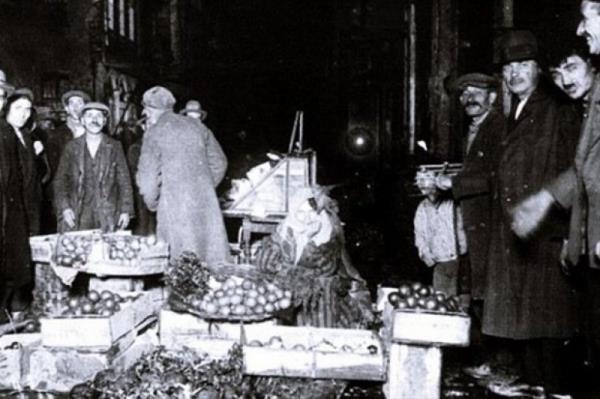 Beyo�lu Bal�k Pazari - 1930