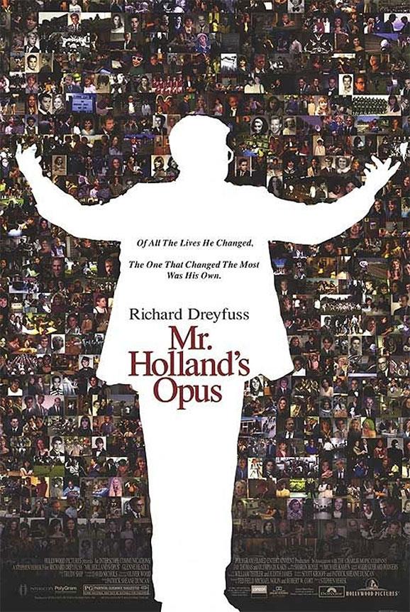 Sevgili retmenim / Mr. Holland&#8217;s Opus<br>Film, bir byk mzisyen ve bestecinin, geici olarak mzik retmenlii yapmasn, rencilerinden ald ilham anlatyor. Richard Dreyfuss bu filmiyle, en iyi erkek oyuncu dalnda Oscar dl kazand.