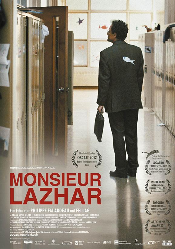 Canm retmenim / Monsieur Lazhar<br>Okuldaki bir retmenin intiharndan sonra apar topar ie alnan Cezayir asll bir retmenin hikayesini anlatyor filmimiz. Filmde bir yandan kendi dertleriyle uraan, bir yandan da rencilerine kendini sevdirmeye alan ve iyimserlii her zorlua ramen koruyan Beir Lazhar anlatlyor.