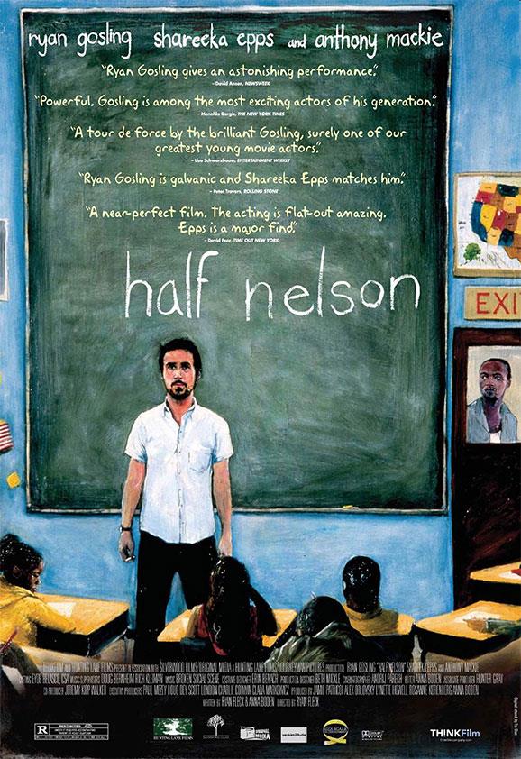 Tepetaklak Nelson / Half Nelson<br>Sakn beyazlarn siyahlara hayat rettii dier filmlerle ayn kefeye koymayn, hakszlk etmi olursunuz. Bir kere gzel bir bamsz sinema rnei bu. Filmde, rencilerine diyalektikten, varolutan, zgr dnceden bahseden, rencileriyle sk bir ilikisi olan bir retmen anlatlyor. zleyin ite, filmi anlattrmayn imdi bize.