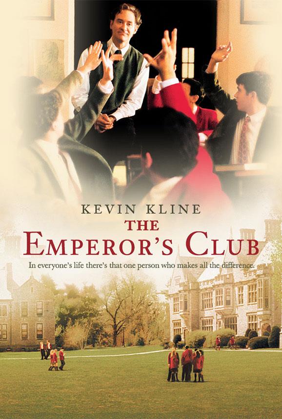 mparatorlar Kulb / The Emperor&#8217;s Club<br>Prensiplerine bal, klasik bir retmen ile snfna sonradan gelen mark bir zengin ocuunun hikayesi. Klasik bir film gibi grnse de izleyin, eitime bak anza mutlaka renk katacaktr.