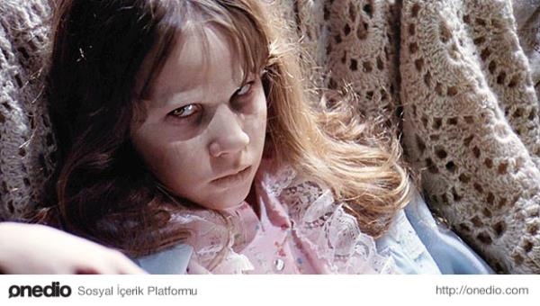 13. Exorcist (eytan) filminde iine eytan giren kk kz Linda Blair (1973)
