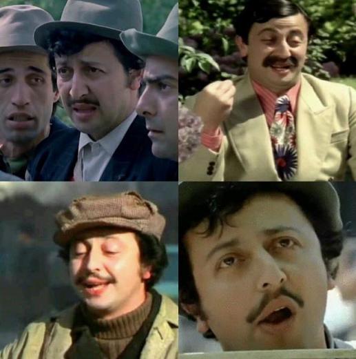 Metin Akpnar!..1970 lerin bana dayanyor Arzu Film ve Ertem Eilmez'le almalar!..1974 ylna kadar birok film de saysz baarl karakter kartyor Akpnar!..Mavi Boncuk, Salak Milyoner, Kyden ndim ehire ve zellikle sa st kedeki "Yalanc Yarim" filmi hafzalarmzda kalan en baarl almalarndan!.. Sevgi ve kranlarmzla!..