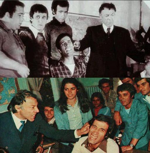 Hababam Snf'ndan bir kare. Bata Rfat Ilgaz ve Ertem Eilmez olmak zere tm emekilerine ve sanatlarna sonsuz kran ve sayglarmzla..