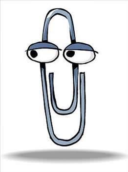Clippy    <br>&#8220;Grnen o ki bir mektup yazyorsunuz. Biraz yardm ister misiniz?&#8221; Microsoft Office kullanclarn hibir ey habersizce ekrana kp bu soruyu soran Clippy kadar can skc olmad. Bu ofis asistan ilk olarak Microsoft Office&#8217;in &#8216;97 srmnde btn grevleri tamamlamaya hazr sanal bir kat atac olarak ortaya kt. Tek sorun Clippy&#8217;nin enesini tutmay becerememesiydi. &#8220;Sevgili&#8221; kelimesinin yazldn fark eder etmez bir mektup yazma havasna girip, kullancnn ahsi grlerini ekillendirmeye alyordu. Clippy artk Word&#8217;n yldz deil. Bunun iki sebebi var: Birincisi srekli sayfada zplama huyu, ikincisi de artk kimsenin mektup yazmyor olmas.