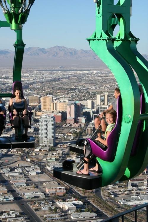 28) A ride at the Stratosphere Tower in Las Vegas.