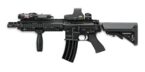 Mehmetik-1'in yakn muharebe ve hcre basknlarnda kullanlmak zere lazer taklabilen 3 kilogram arlndaki versiyonu da bulunuyor.