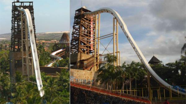 DNYANIN EN HIZLI SU KAYDIRAI: Insano (Brezilya)/Saatte 105 km