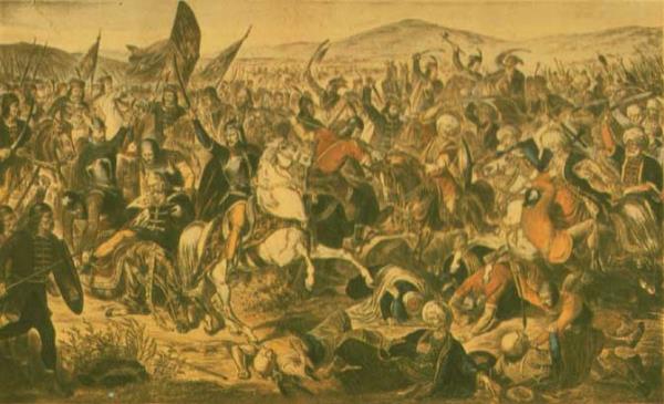 mparator, Sultann bu nerisini ordusunun bykl karsnda bir korkaklk olarak yorumlad ve teklifi reddetti. Gelen elileri soydalarn Hristiyan topluluuna gemelerine ikna etmek zere ellerine birer ha tututurarak geri yollad.