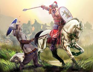 Ordusuna zafer durumunda byk vaatlerde bulundu. Tanr tarafndan eref, an, onur ve kutsal sava sevaplar verileceini duyurdu. Alp Arslan sava kaybetmesi durumunda her eyini ve atalarndan miras kalan Seluklu devletini de kaybedeceini ok iyi biliyordu. Romen Diyojen ise sava kaybetmesi halinde devletinin ok byk g, prestij ve toprak kaybedeceini biliyordu. Her iki komutan da kaybetmeleri durumunda leceklerinden emindi.