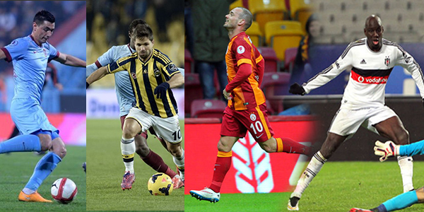 Sper Lig'de futbolcularn kazand cretler ve performanslar arasndaki iliki ok tartlyor. zellikle Fenerbahe ve Galatasaray'n oyuncularna dedii paralar dudak uuklatyor... te 4 byklerin en fazla maa alan 10'ar futbolcusu (Ma ba paralar hesaba katlmad) En ok kazanan ise...