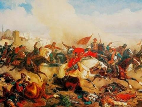 "Bu yay aa kapsna asasnz! Dileyen dilaverler deneye! Kim ki kurarsa, huzurumuza karla!" Ferman derhal yerine getirildi. Acem yay kla, kapsna asld.