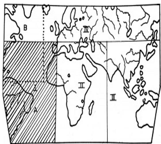 İLK HARİTASI  <br>  Piri Reis’in haritaları aslında birden fazla. Biz, daha çok onun 1513 yılında yaptığı ilk harita üzerinde duruyoruz. Bu haritada Orta Amerika’yı, Güney Amerika’yı, Afrika kıyılarını ve Avrupa kıyılarının bazı yerlerini görüyoruz.