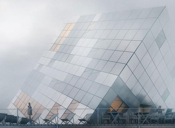 &#8216;Atelier 8000` isimli bir ek firmas tarafndan dizayn edilen otel, misafirlerine dalarn esiz grntsn izleme frsat veriyor.