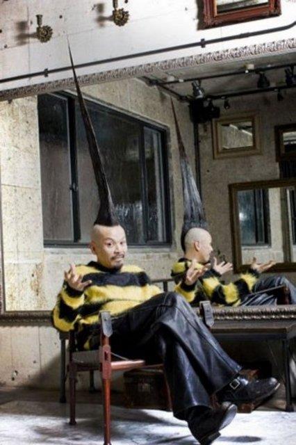 En uzun Mohikan tarz sa - 113.5 cm