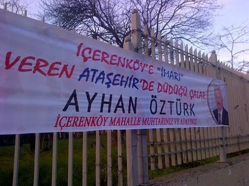 Giriimci sloganyla dikkat eken koltuunu korumaya alan muhtarmz