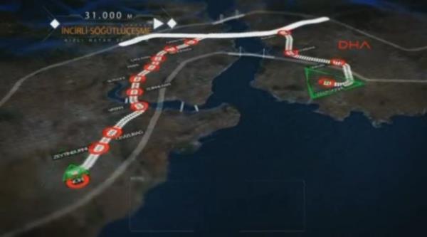 ncirli-Stleme metrosuyla 1 buuk milyon yolcuyu 14 istasyona ulatracak. ncirli-Stleme 40 dakika olacak.