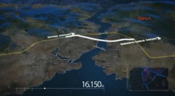 ncirli'den Stleme'ye yeni metro ile 40 dakikada gidilecek. Mega proje kapsamnda ina edilecek karayolu gei tnelleriyle stanbul Boaz yeni bir yola kavuacak. TEM - D100- FSM Kprs - Boazii Kprs karayolu tnelimiz tamamen entegre olacak.