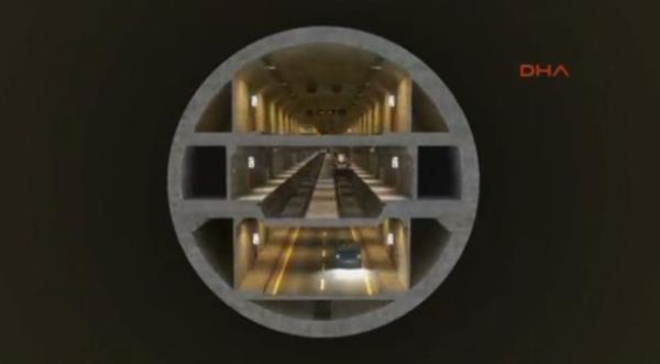 te mega tnelMarmaray&#8217; sadece trenler kullanrken, inaat devam eden Avrasya Karayolu Tneli olarak bilinen stanbul Boaz Karayolu Tp Geii&#8217;ni sadece tekerlekli aralar kullanacak.