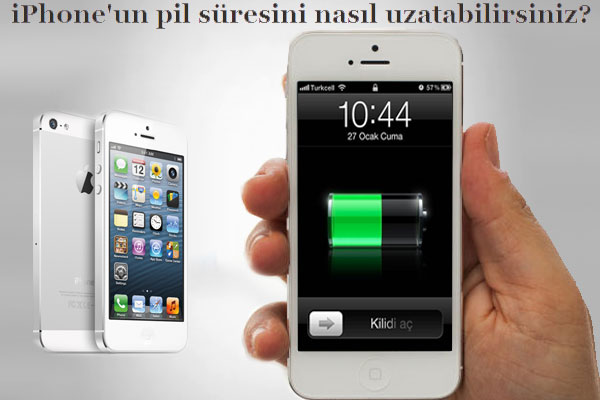 �phone'un en �ok ele�tirilen y�n� pil s�resi. Uygulamalar aras�nda gezinti, kablosuz internet, m�zik ve video �zellikleri nedeniyle 1 g�n dahi bitmeden iPhone?unuz �arja ihtiya� duyabilir. Telefonunuzun s�rekli �arjda kalmamas� i�in s�yleceklerimize kulak verin.